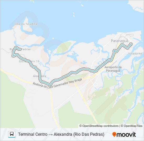 012 ALEXANDRA (VIA ESTRADA VELHA) bus Line Map