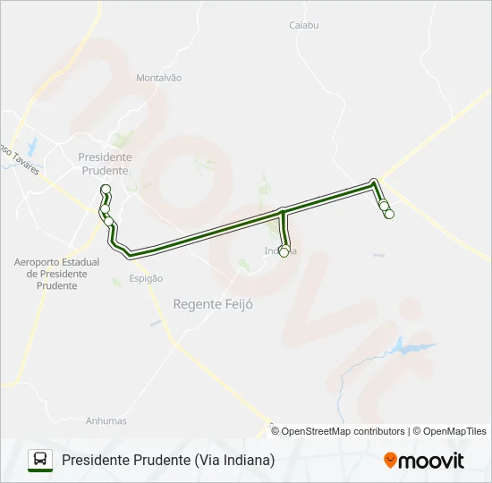 MARTINÓPOLIS Bus Line Map