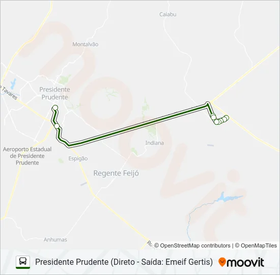 MARTINÓPOLIS Bus Line Map