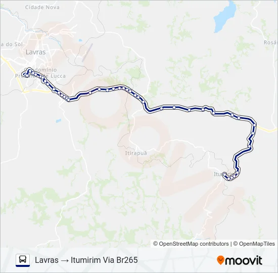 SÃO CRISTÓVÃO 3711-6 Bus Line Map