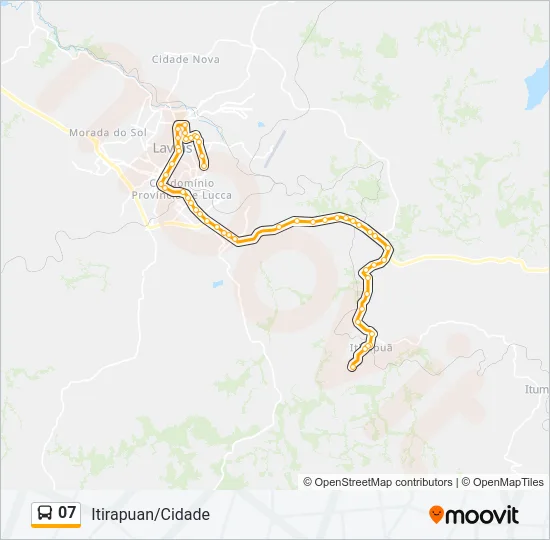 07 Bus Line Map