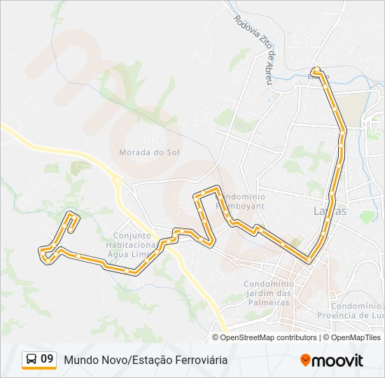 09 Bus Line Map