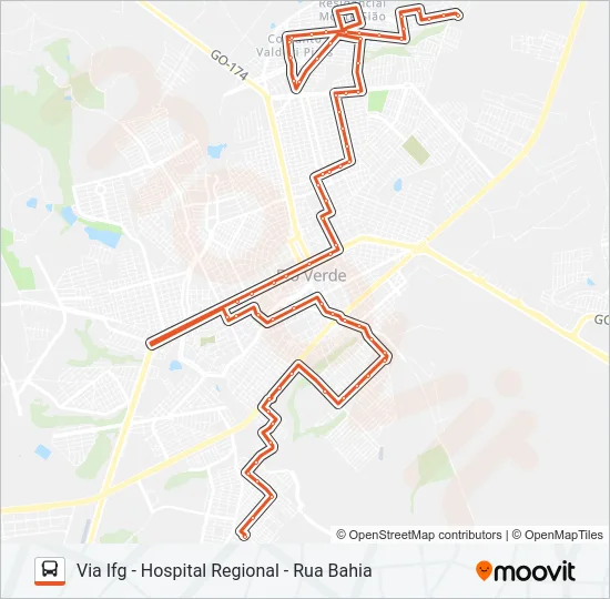 15 CIRCULAR Bus Line Map