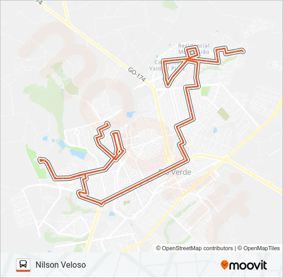 09 SERPRO - INTERLAGOS - CÉU AZUL Bus Line Map