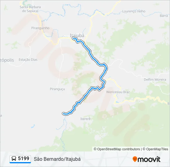 5199 Bus Line Map