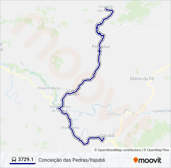 3729.1 Bus Line Map