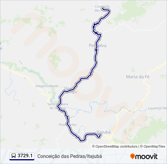 3729.1 bus Line Map