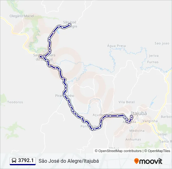 3792.1 Bus Line Map