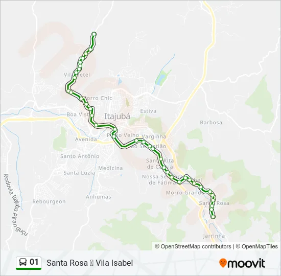 01 Bus Line Map