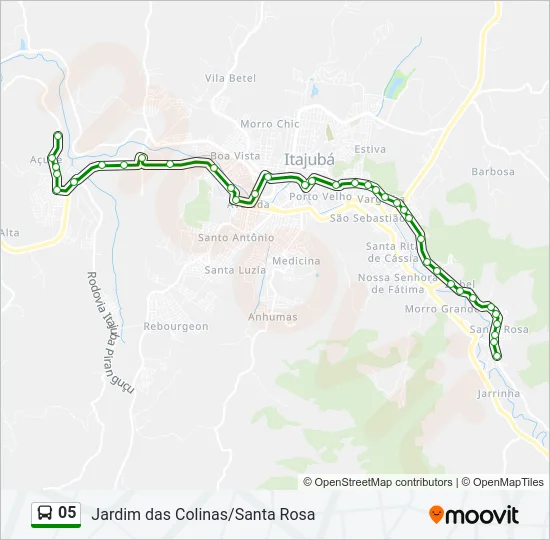 05 Bus Line Map