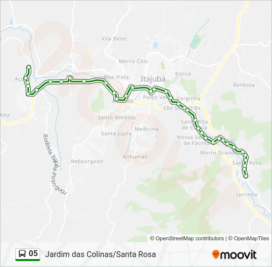 05 Bus Line Map