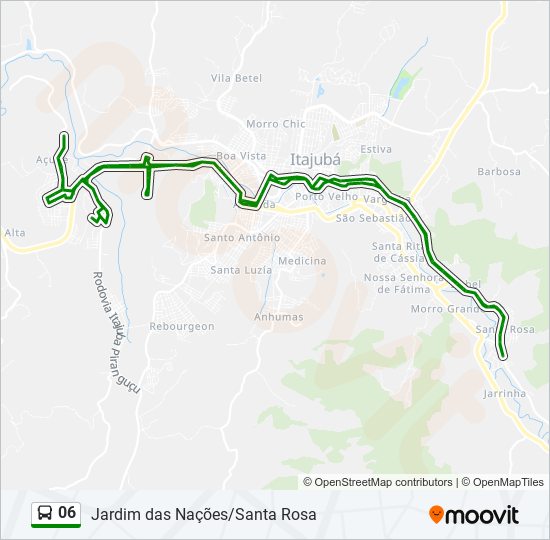 06 bus Line Map