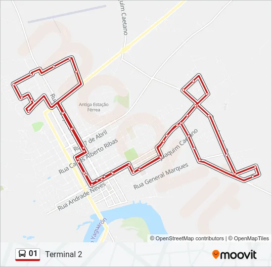 01 Bus Line Map