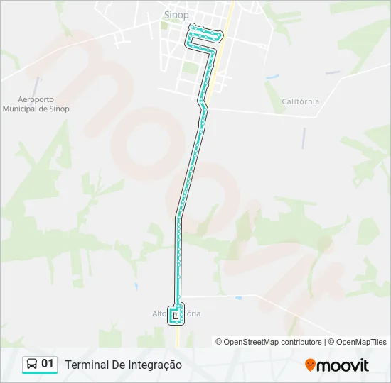 01 Bus Line Map