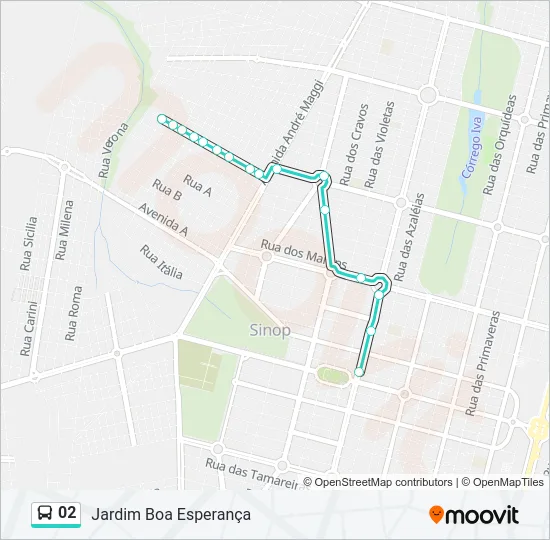 02 Bus Line Map
