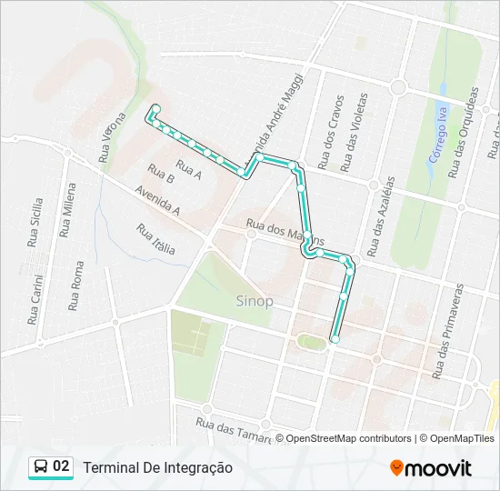 02 Bus Line Map