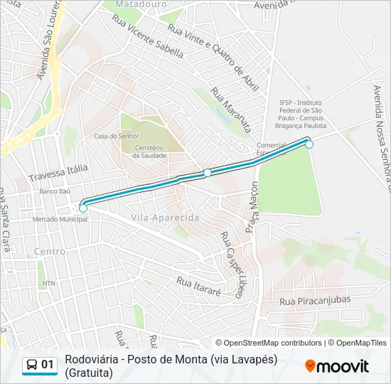 01 Bus Line Map