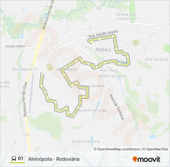 01 Bus Line Map