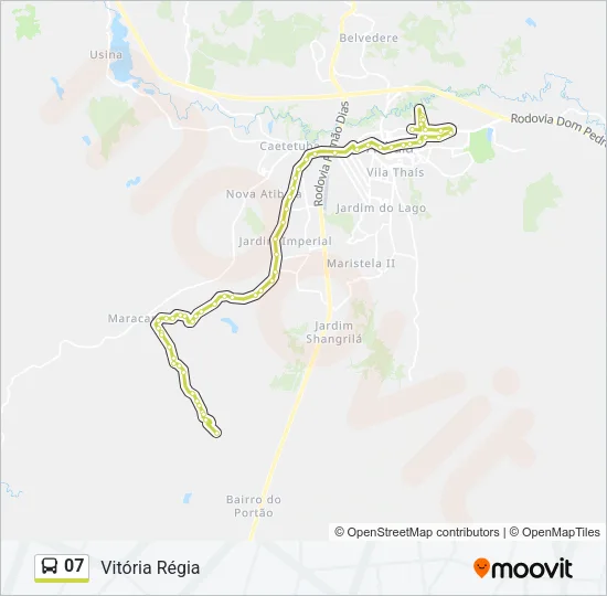 07 Bus Line Map