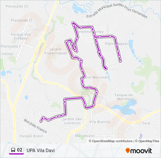 02 Bus Line Map
