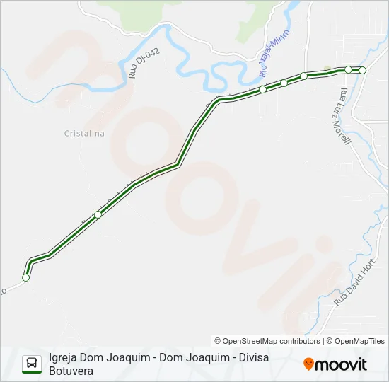 DOM JOAQUIM Bus Line Map