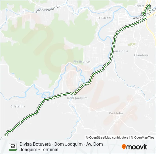 DOM JOAQUIM Bus Line Map