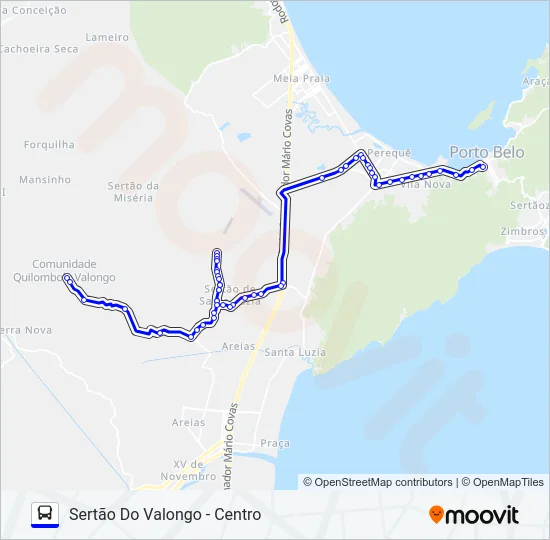 CIRCULAR PORTO BELO Bus Line Map