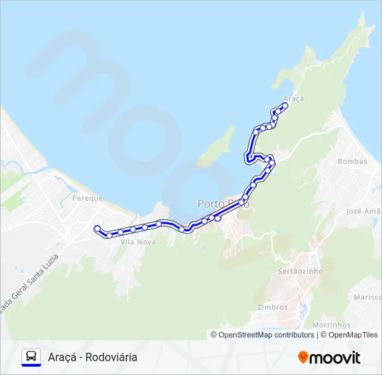 CIRCULAR PORTO BELO Bus Line Map