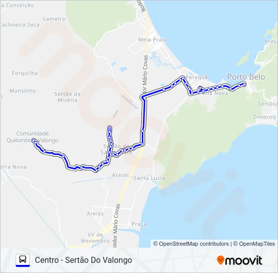 CIRCULAR PORTO BELO Bus Line Map