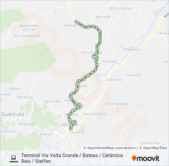 Mapa de BARRACÃO de 