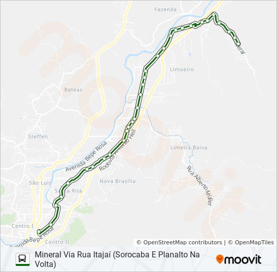 Mapa de SOROCABA de 