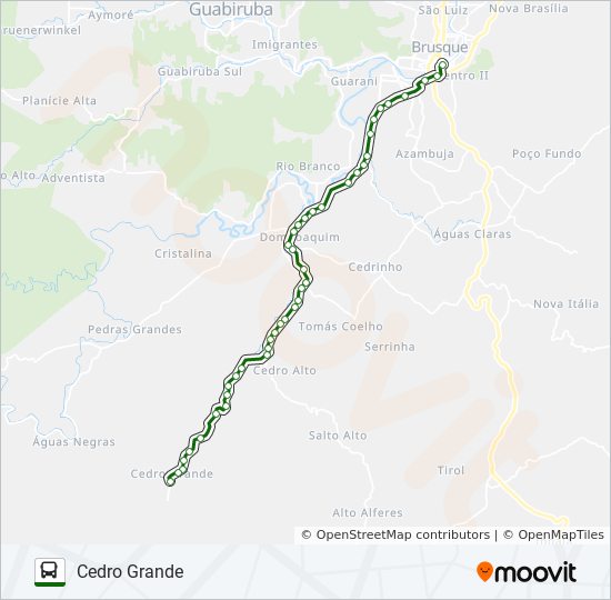 Mapa de CEDRO GRANDE de 