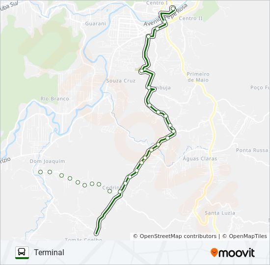 Mapa de TOMAZ COELHO de 