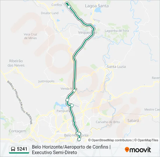 5241 Bus Line Map