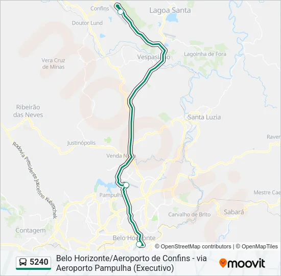 5240 Bus Line Map