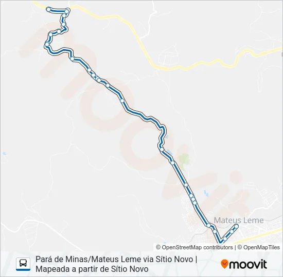 3928A Bus Line Map