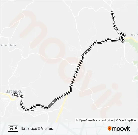 4 Bus Line Map