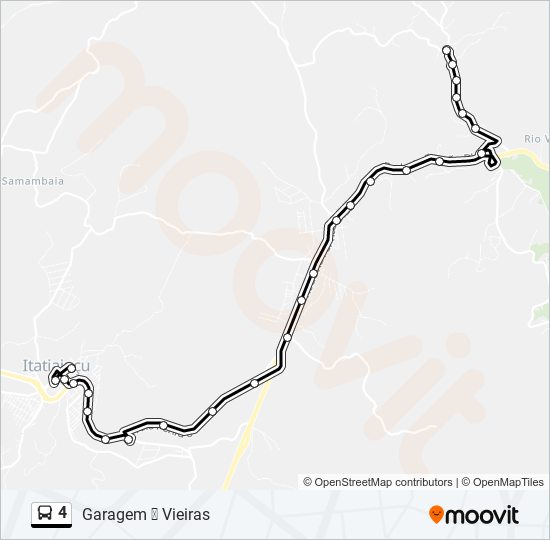 4 bus Line Map