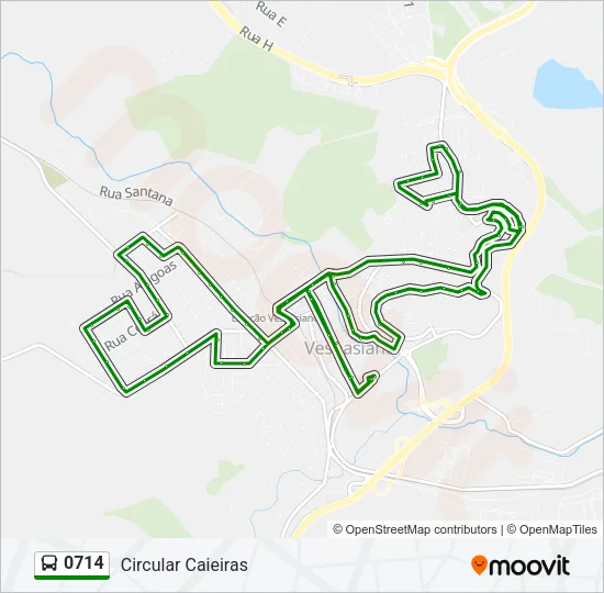0714 Bus Line Map