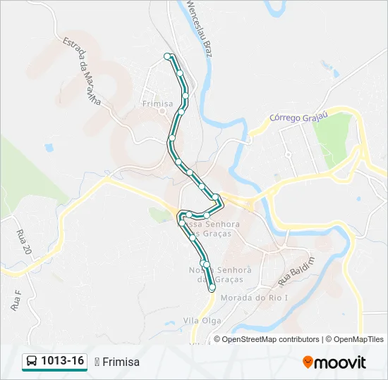 1013-16 Bus Line Map