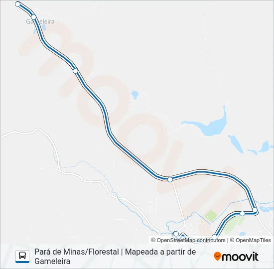 3566 Bus Line Map