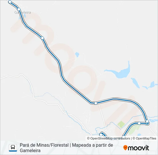 3566 Bus Line Map