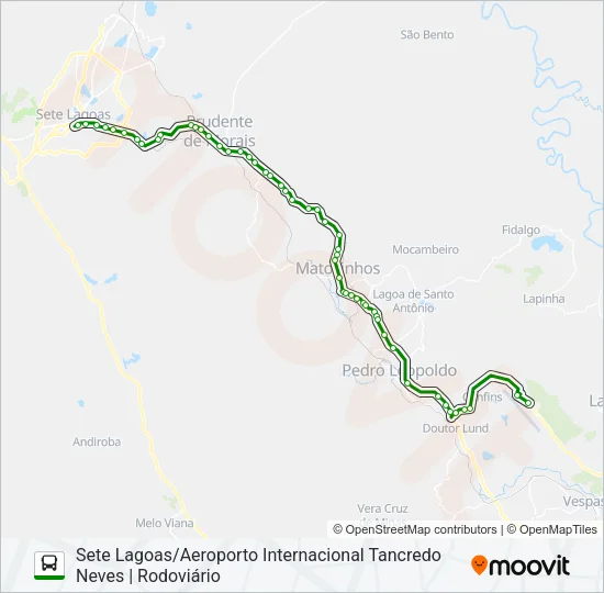 SETELAGOANO 3941✈ Bus Line Map