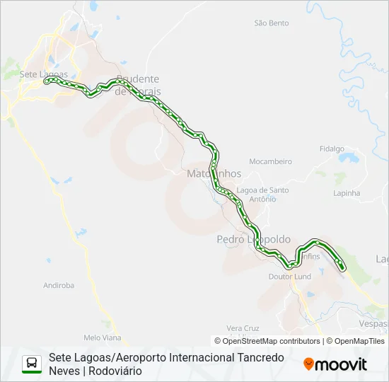 SETELAGOANO 3941✈ Bus Line Map