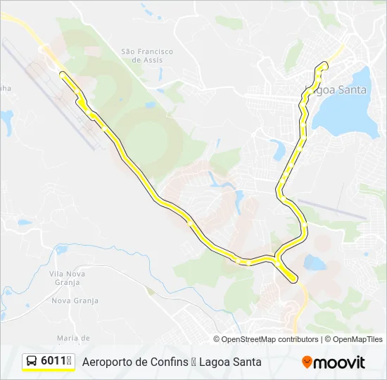 6011✈ Bus Line Map