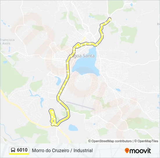 6010 Bus Line Map