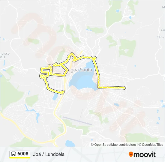 6008 Bus Line Map