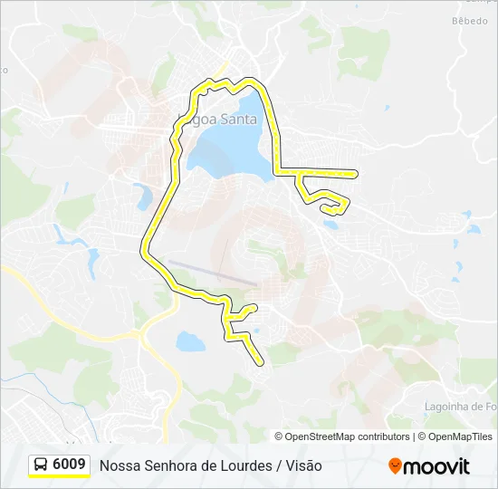 6009 Bus Line Map