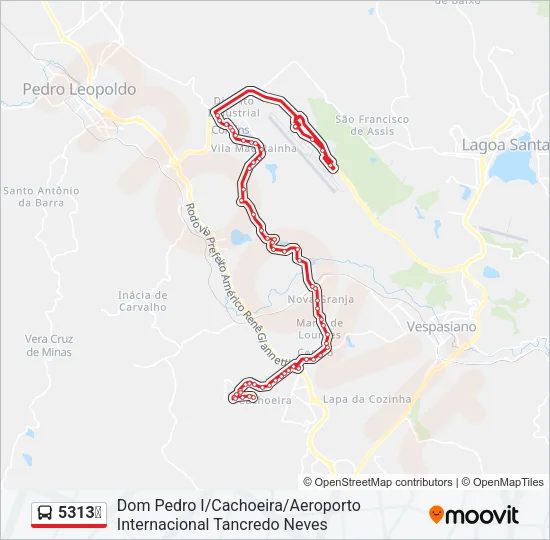 5313✈ Bus Line Map