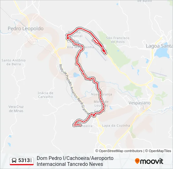 5313✈ Bus Line Map